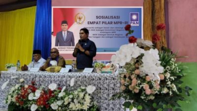 Anggota DPR RI Ahmad Yohan Ajak Warga Paupire Ende Jaga NKRI Lewat Sosialisasi Empat Pilar