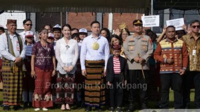 Pimpin Apel Hardiknas di BMS Kupang, Chris Widodo Minta Dinas PK Hadirkan Akses Pendidikan Merata Bagi Siswa dan Guru