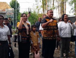 Riuh Gong Gendang Iringi Restu Heru Dupe Daftar Caketum BPD HIPMI NTT