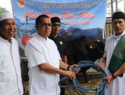 Gubernur Melki Serahkan Sapi Kurban dari Presiden Prabowo untuk Umat Muslim di Kupang