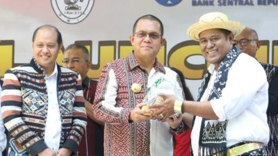 Gubernur Melki Resmikan GG Mart, BI Bantu Mesin Produksi untuk UMKM Garam Bumi Cendana