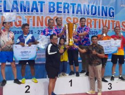 Bante Premium Sabet Juara Satu Turnamen Tenis Meja Bank NTT Open 2025