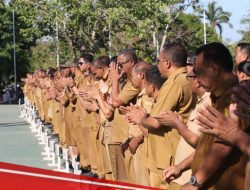 450 ASN Terlambat Ikut Apel, Gubernur Melki: Jangan Jadi Virus untuk Rekan Kerja