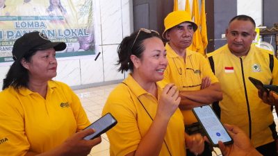 Asty Laka Lena Puji Animo Warga Kupang yang Ikut Ramaikan Jalan Sehat Golkar NTT