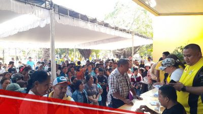 Warga Kota Kupang Serbu Pasar Murah Golkar, 1000 Paket Sembako Ludes