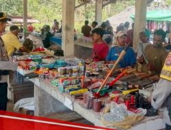 Kapolsek Amarasi Timur Edukasi Warga Soal Bahaya Miras, Judi dan TPPO