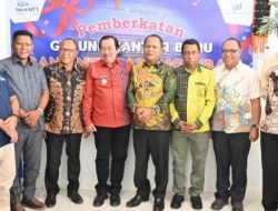 Bupati Simplisius Resmikan Kantor Baru Bank NTT di Kota Mbay