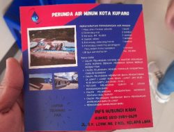 Warga Kini Bisa Daftar Pemasangan Air Minum Perumda di MPP Kota Kupang