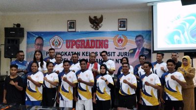 51 Peserta dari 14 Kabupaten Ikut Upgrading Wasit, Juri, dan Pelatih IPSI NTT