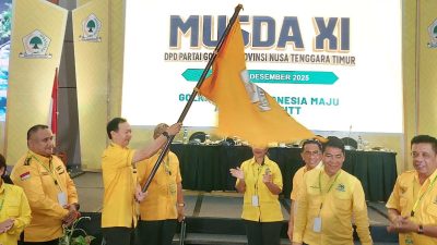 Alain Niti Susanto Terpilih Aklamasi Pimpin Golkar NTT Periode 2025-2030