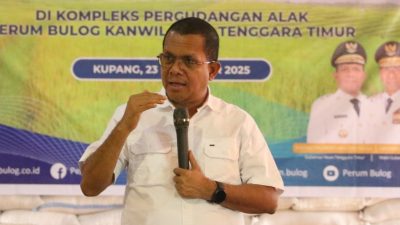 Melki Laka Lena Pastikan Stok Beras di NTT Aman Jelang Nataru