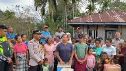 Warga Landor Manggarai Timur Doakan Kapolri Usai Terima Bantuan Gempa