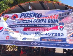 Pemprov NTT Cairkan Rp1,5 Miliar untuk Tanggap Darurat Gempa Flores