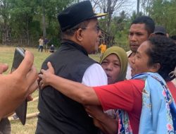 Melki Temui Pengungsi Gempa, Dengar Langsung Cerita dan Keluhan Warga