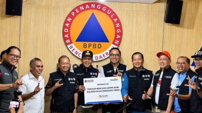 Bank Mandiri Gandeng Tiga Pemprov Tangani Gempa Flores, Pastikan Bantuan Tepat Sasaran