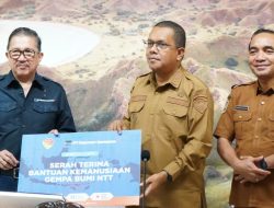 PT Freeport Bantu Rp2,5 Miliar hingga Bangun Huntara dan Sekolah Darurat di Flores