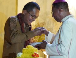 Melki Dorong Gereja St Mikhael Bitefa Ikut Kembangkan Potensi Ekonomi Desa