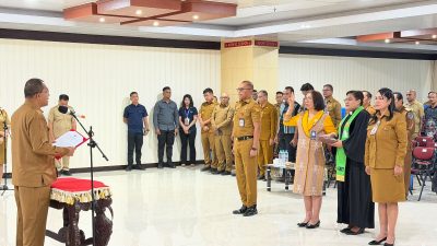 Melki Lantik Flouri Rita Wuisan Jadi Komisaris Independen Bank NTT