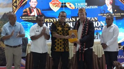 Melki Apresiasi Tahir Foundation Bantu Korban Gempa Flores, Siapkan 200 Unit Rumah