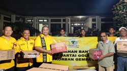 Golkar Salurkan Bantuan untuk Korban Gempa di Flores dan Sumba