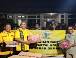 Golkar Salurkan Bantuan untuk Korban Gempa di Flores dan Sumba