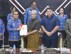 Gubernur Melki Serahkan RAPBD NTT 2027 Rp5,21 Triliun ke DPRD